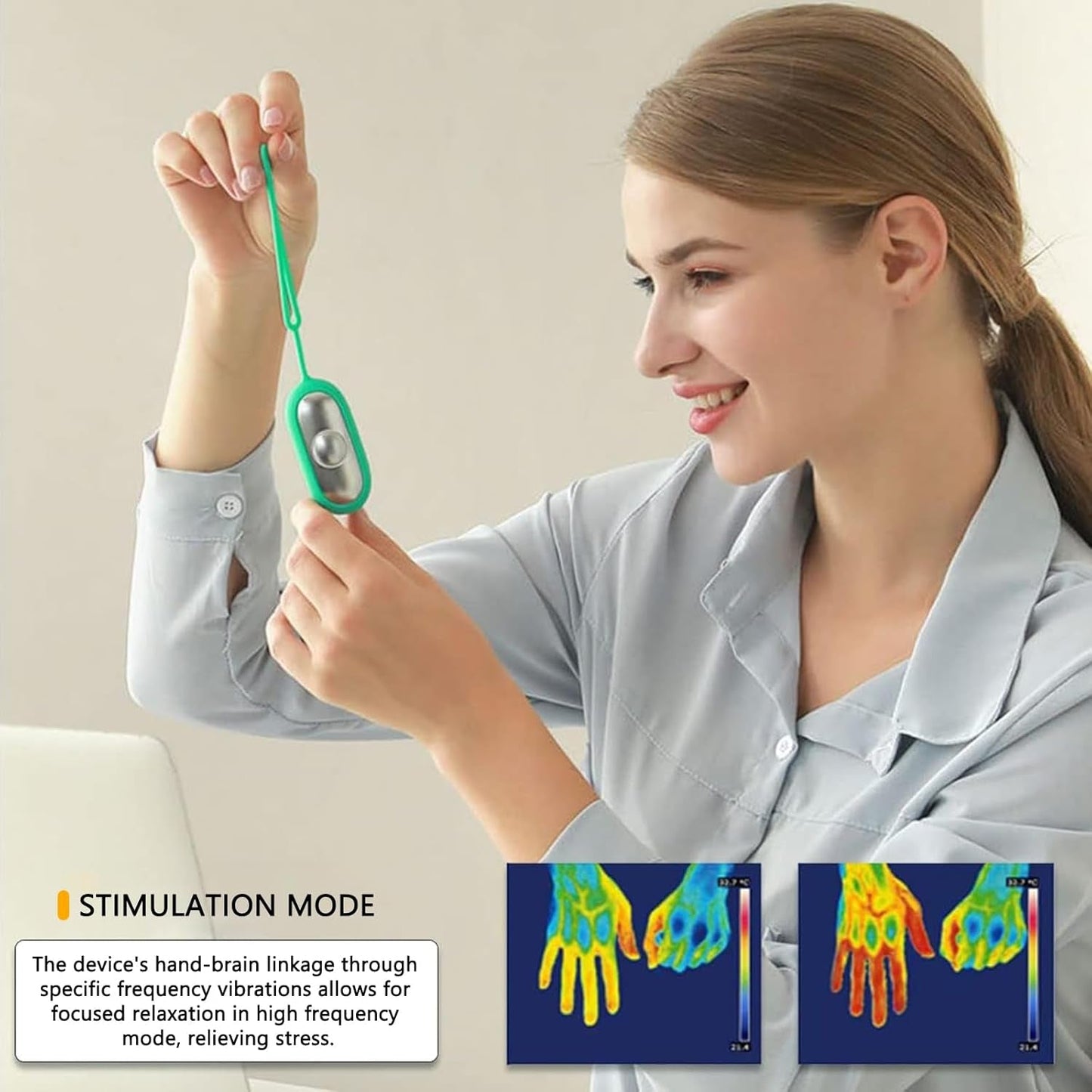 Sleep Device, Compact Sleep Device, Handheld Relaxation Device,Massage Improved Sleeping Mood and Focus Attention,Small and Easy to Carry