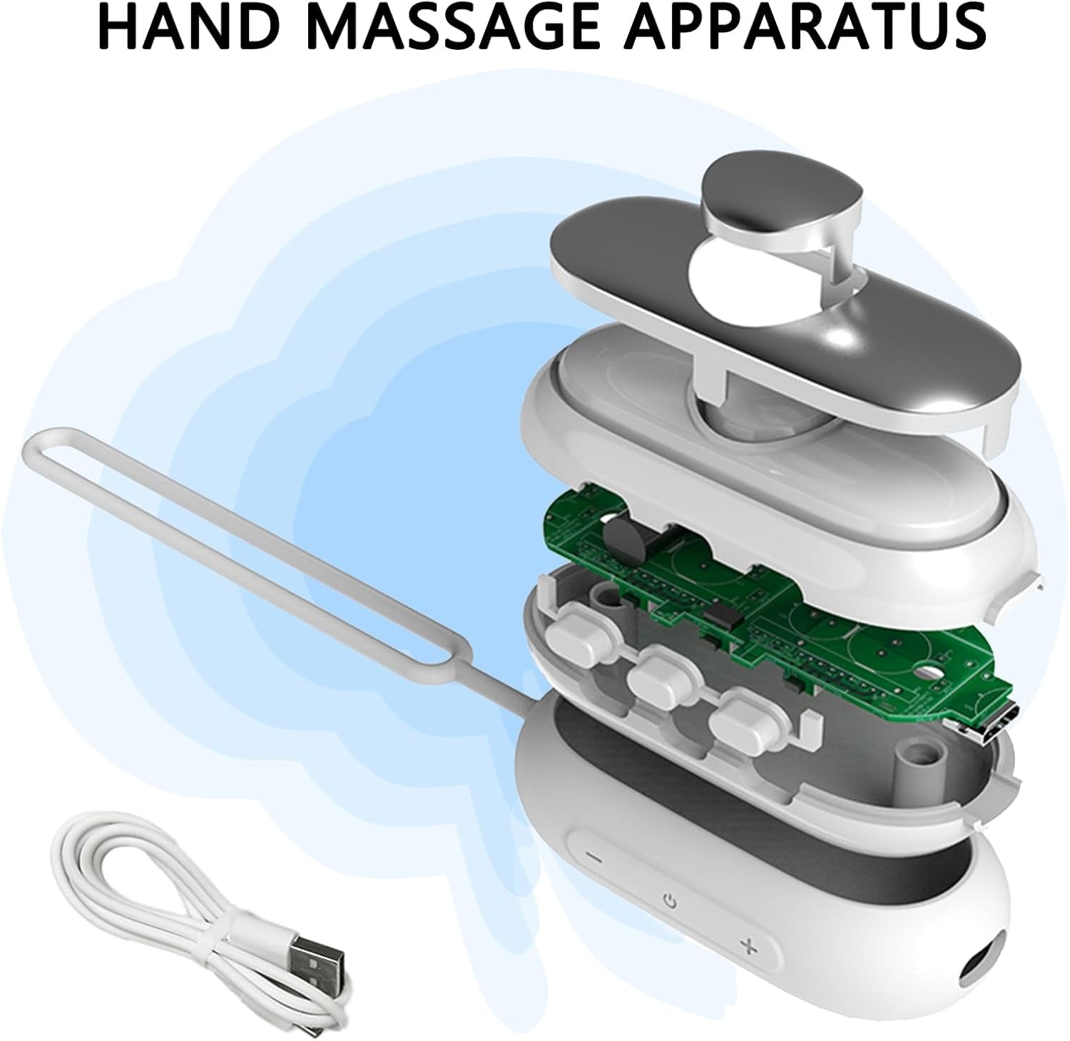 Sleep Device, Compact Sleep Device, Handheld Relaxation Device,Massage Improved Sleeping Mood and Focus Attention,Small and Easy to Carry